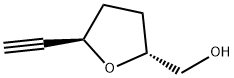 2-Furanmethanol, 5-ethynyltetrahydro-, (2R,5R)- (9CI) 结构式