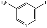 3-氨基-5-碘吡啶 结构式