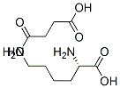 succinic acid, compound with L-lysine (1:1) 结构式