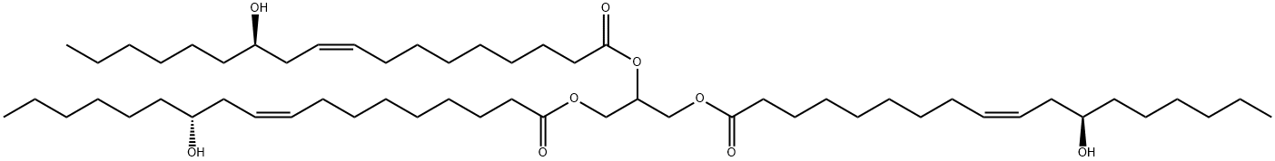 三蓖麻精 结构式