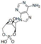9-(2,5-O-PHOSPHINICO-D-ARABINOFURANOSYL)-9H-PURIN-6-AMINE 结构式