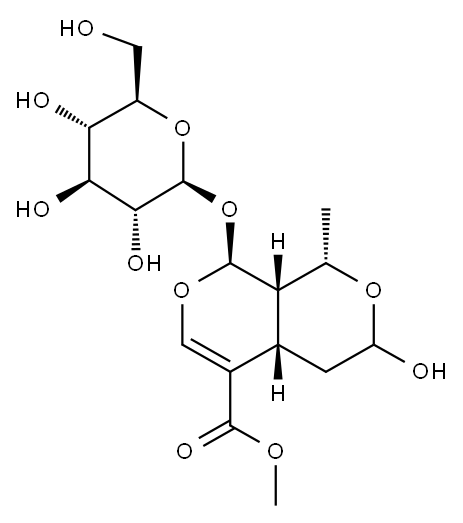 莫诺苷 结构式