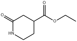 2-氧代-乙酯-4-哌啶羧酸 结构式