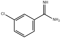 3-氯苯甲脒 结构式