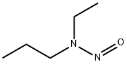 N-亚硝基乙基正丙胺 结构式