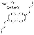 二丁萘磺酸钠 结构式