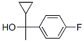 alpha-cyclopropyl-4-fluoro-alpha-methylbenzyl alcohol 结构式