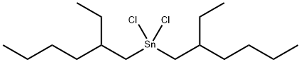 DI-2-ETHYLHEXYLTINDICHLORIDE 结构式