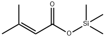 3,3-二甲基丙烯酸三甲基硅酯 结构式