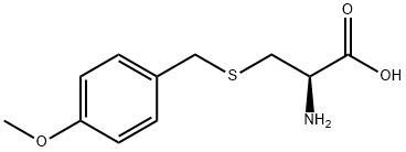 S-(4-甲氧基苄基)-L-半胱氨酸 结构式