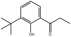 1-(2-hydroxy-4-tert-butyl-phenyl)propan-1-one 结构式