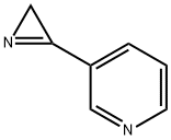 Pyridine, 3-(2H-azirin-3-yl)- (9CI) 结构式