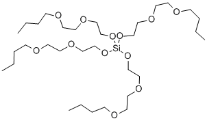 四(丁氧基二乙氧基)硅烷 结构式