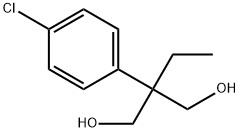 2-(p-Chlorophenyl)-2-ethyl-1,3-propanediol 结构式