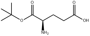 D-谷氨酸叔丁酯 结构式