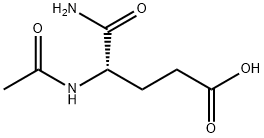 N-乙酰基-L-异谷氨酰胺 结构式