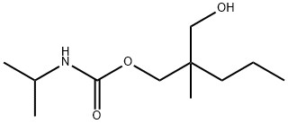 2-甲基-2-丙基-1,3-丙二醇异丙基氨基甲酸单酯 结构式