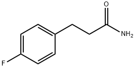 4-氟苯丙酰胺 结构式