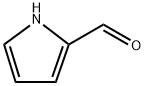 1H-吡咯-2-甲醛 结构式