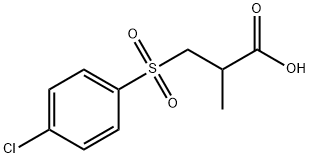 3-[(4-CHLOROPHENYL)SULFONYL]-2-METHYLPROPANOIC ACID