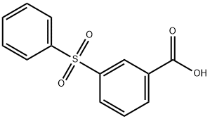 m-(Phenylsulfonyl)benzoic acid 结构式