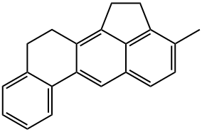 1,2,11,12-Tetrahydro-3-methylbenz[j]aceanthrylene 结构式