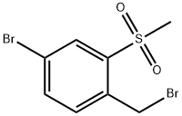 4-Bromo-1-(bromomethyl)-2-(methylsulfonyl)benzene