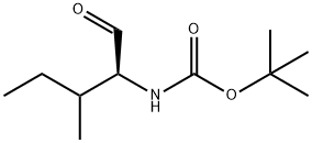 Carbamic acid, [(1S)-1-formyl-2-methylbutyl]-, 1,1-dimethylethyl ester (9CI) 结构式