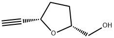 2-Furanmethanol, 5-ethynyltetrahydro-, (2R,5S)- (9CI) 结构式