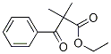 2,2-二甲基-3-氧代-3-苯基丙酸乙酯 结构式