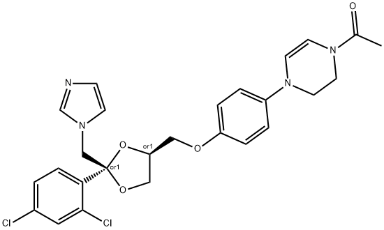 酮康唑杂质A 结构式