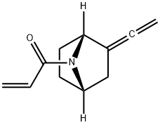 7-Azabicyclo[2.2.1]heptane,2-ethenylidene-7-(1-oxo-2-propenyl)-,(1R,4S)-(9CI) 结构式