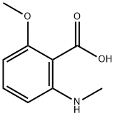 2-甲氧基-6-(甲氨基)苯甲酸 结构式