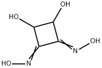 1,2-Cyclobutanedione, 3,4-dihydroxy-, dioxime (9CI) 结构式