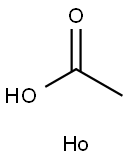 醋酸钬 结构式