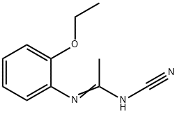 Ethanimidamide, N-cyano-N-(2-ethoxyphenyl)- (9CI) 结构式