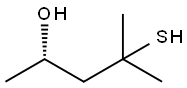 4-Mercapto-4-methylpentan-2-ol 结构式
