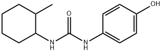 N-(4-Hydroxyphenyl)-N'-(2-methylcyclohexyl)urea 结构式