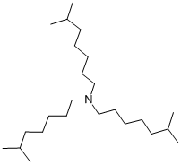 三异辛胺 结构式