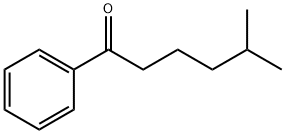 5-甲基-1-苯基己烷-1-酮 结构式