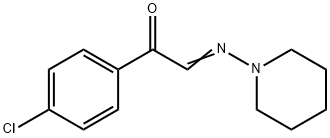 4'-Chloro-α-(piperidinoimino)acetophenone 结构式