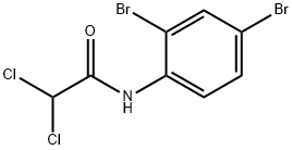 2',4'-Dibromo-2,2-dichloroacetanilide 结构式