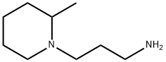 1-(3-氨丙基)-2-甲基哌啶 结构式