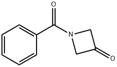 1-苯甲酰基氮杂丁烷-3-酮 结构式