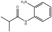 N-(2-氨基苯基)-2-甲基丙酰胺 结构式