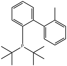 2-二-叔丁基磷-2'-甲基联苯 结构式