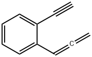 Benzene, 1-ethynyl-2-(1,2-propadienyl)- (9CI) 结构式