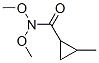 Cyclopropanecarboxamide, N,N-dimethoxy-2-methyl- (9CI) 结构式