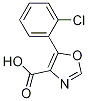 5-(2-氯苯基)-4-恶唑羧酸 结构式