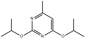2,4-DIISOPROPOXY-6-METHYL-PYRIMIDINE 结构式